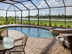 Lennar Model Home in Coral Lakes